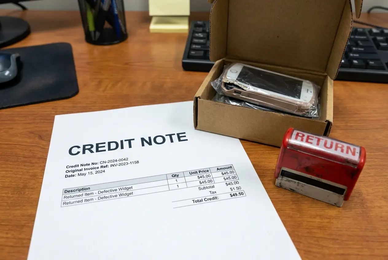 Credit Note vs Refund: UK Rules, VAT + Free Template