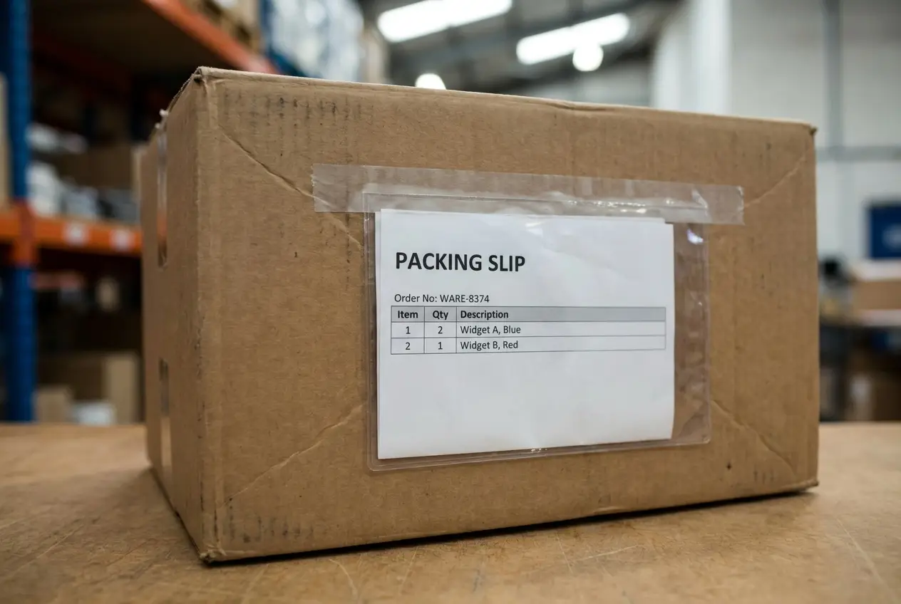 Packing Slip vs Packing List vs Shipping Label (+Template)
