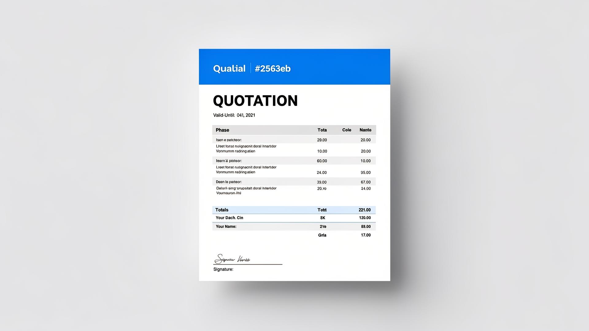 How to Write a Winning Quotation That Converts